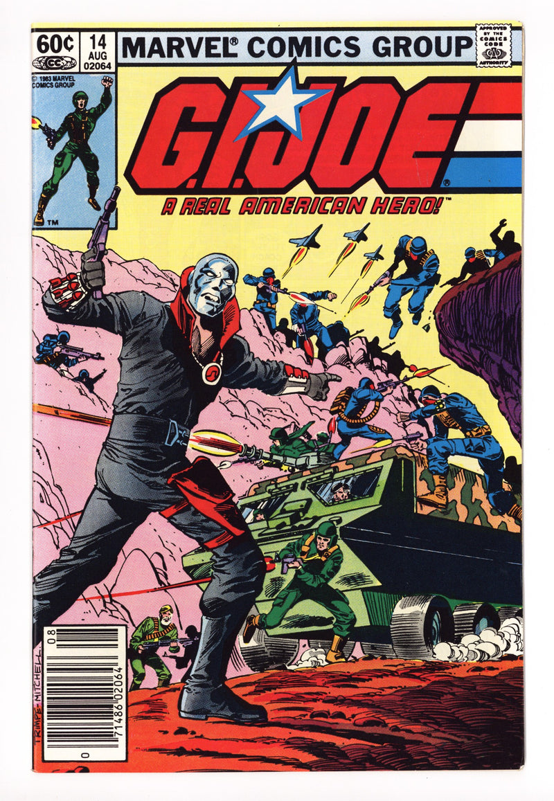 G.I. Joe, A Real American Hero 14 Mid Grade (1983) Newsstand 
