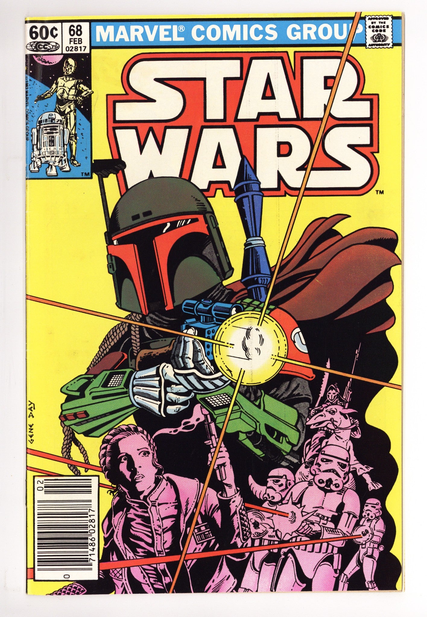 Star Wars Vol 1 68 FN (6.0) (1983) Newsstand 