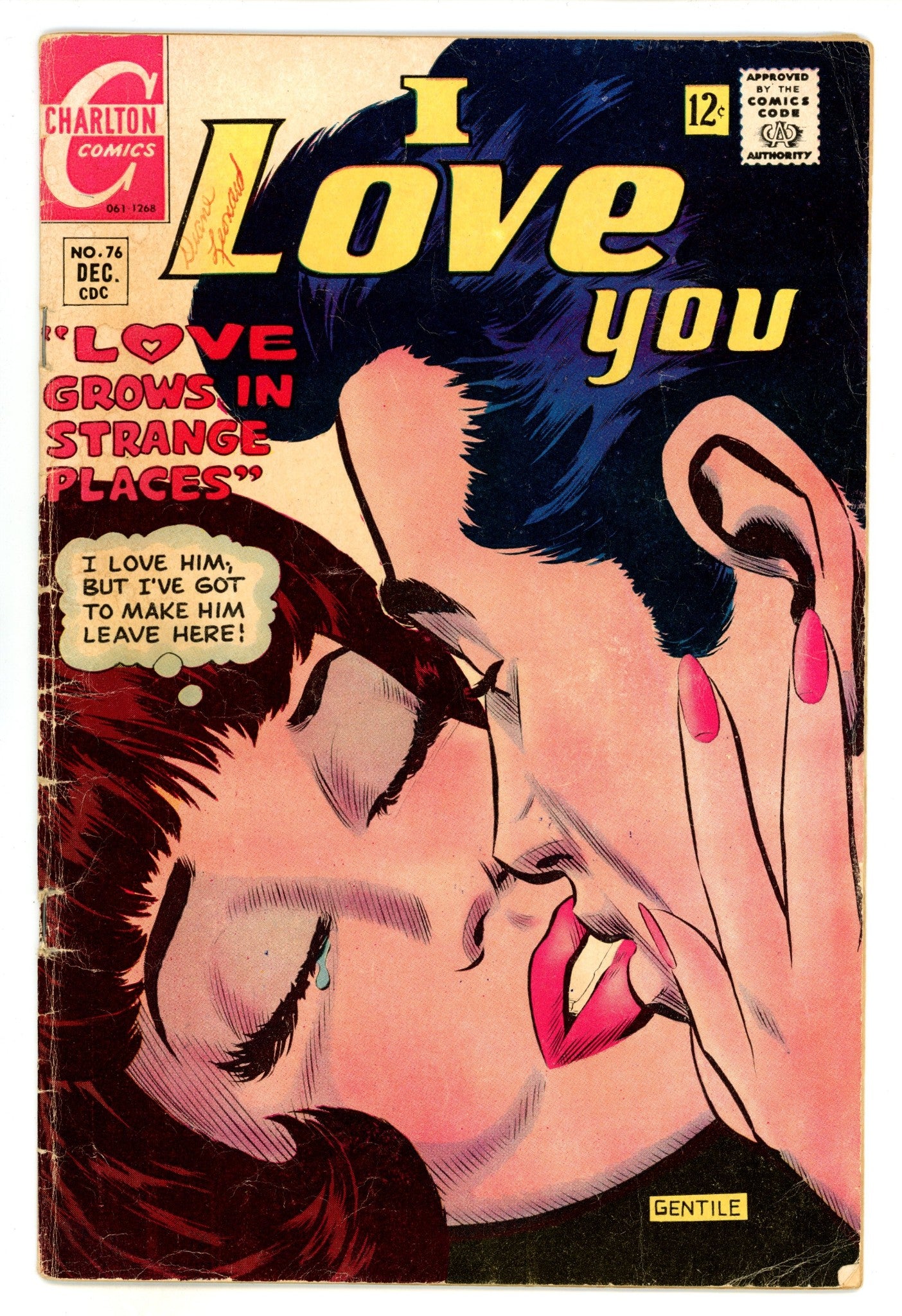 I Love You 76 VG (4.0) (1968) 