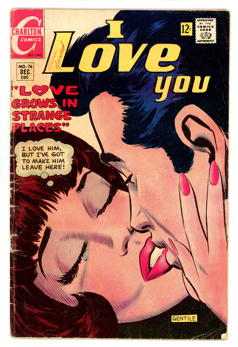I Love You 76 VG (4.0) (1968) 