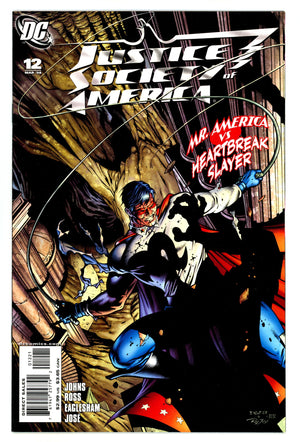 Justice Society of America Vol 3 12 High Grade (2008) Eaglesham Incentive Variant