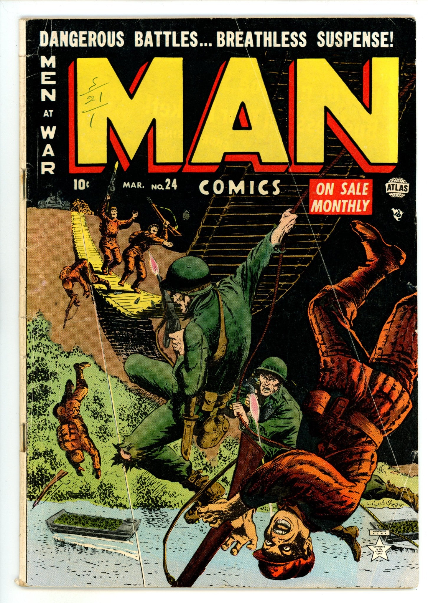 Man Comics 24 VG (4.0) (1953) 