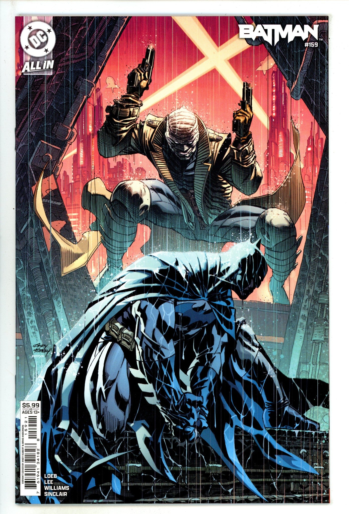 Batman Vol 3 159 Kubert Variant (2025)