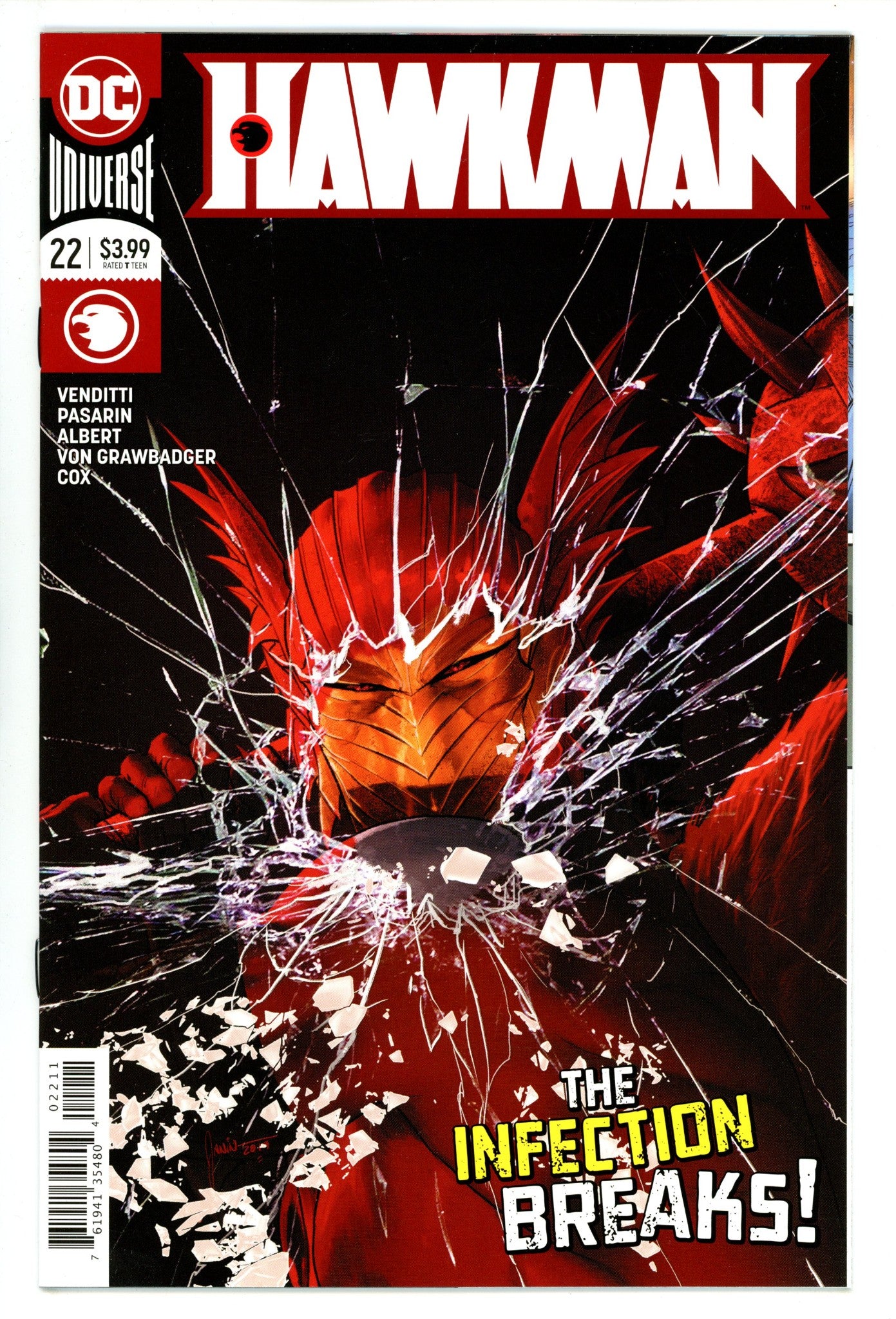 Hawkman Vol 5 22 High Grade (2020) 