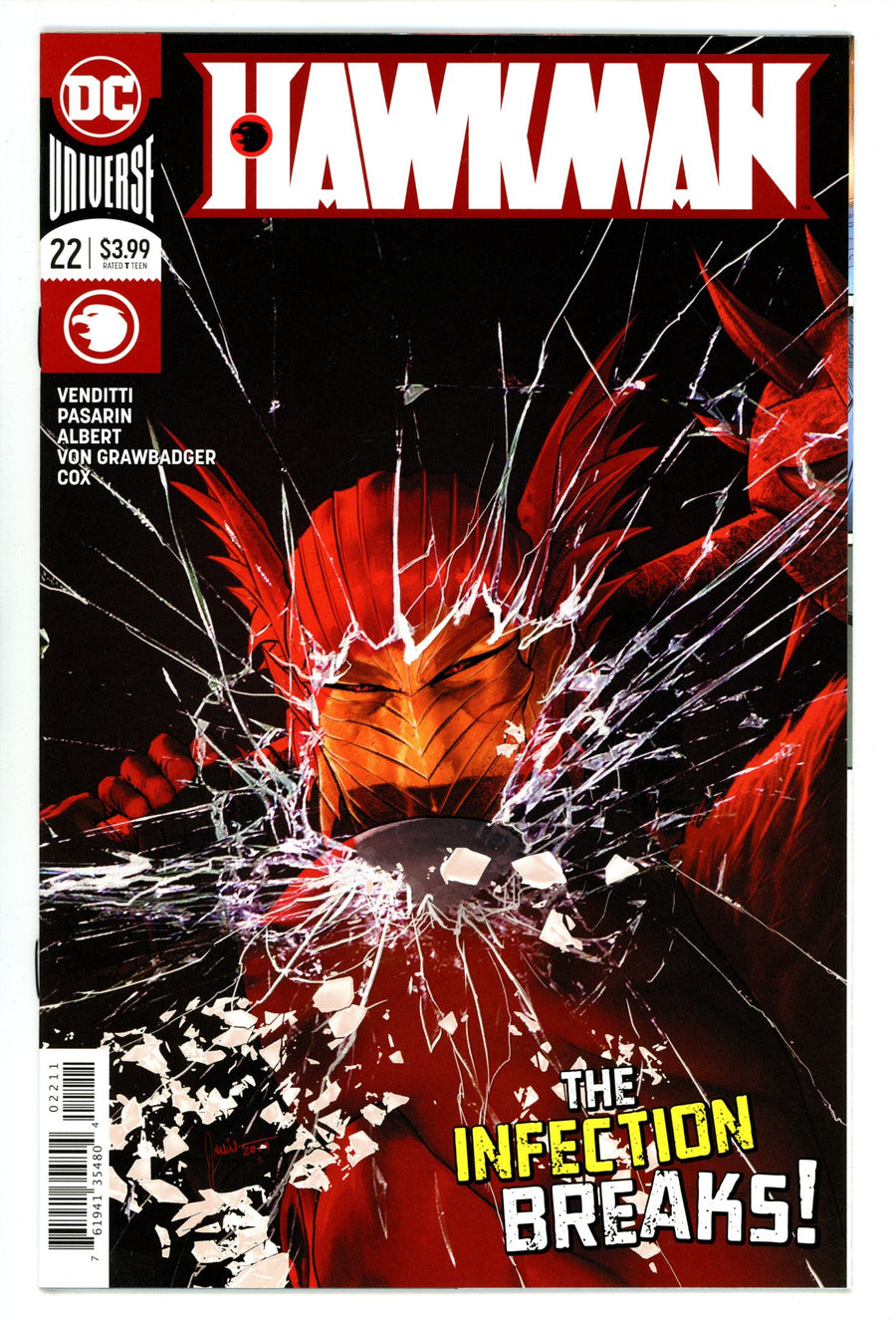 Hawkman Vol 5 22 High Grade (2020) 