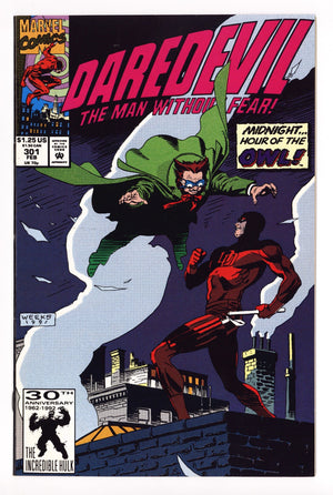 Daredevil Vol 1 301  High Grade   (1992)