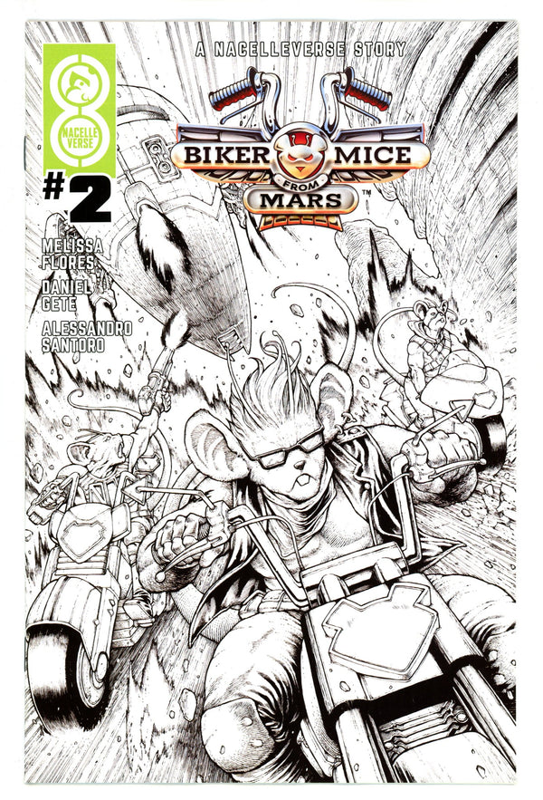 Biker Mice From Mars 2 Gete B&W Incentive NM- (2025)