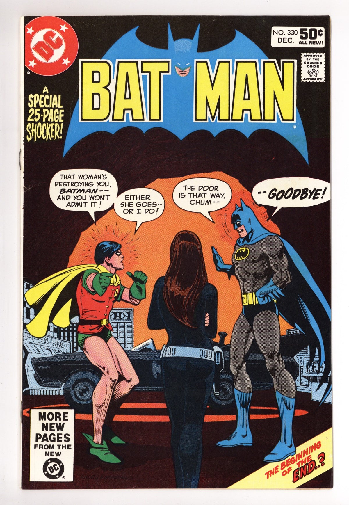 Batman Vol 1 330 Mid Grade DC (1980) | CaptCan Comics — CaptCan Comics Inc