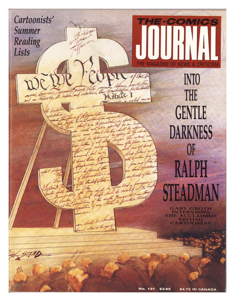 The Comics Journal 131 Mid Grade (1989) 