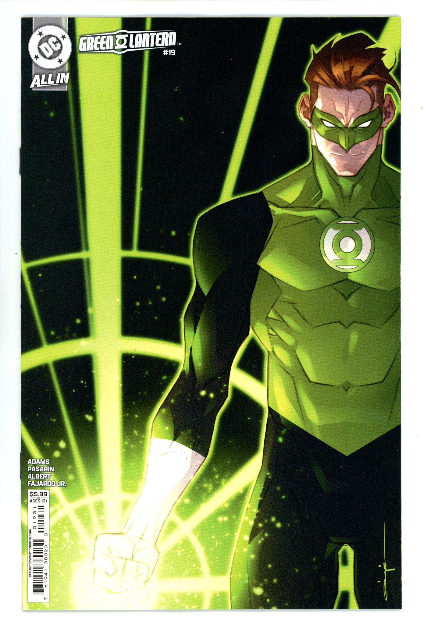 Green Lantern Vol 8 19 Yildirim Variant (2025)