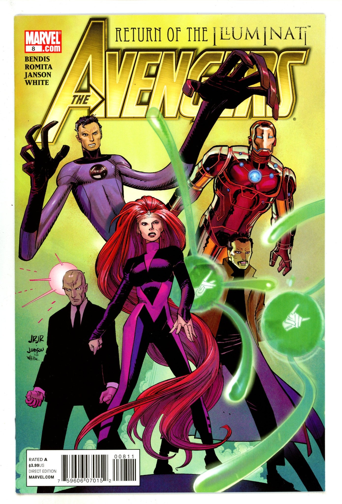 Avengers Vol 4 8 High Grade (2011) 