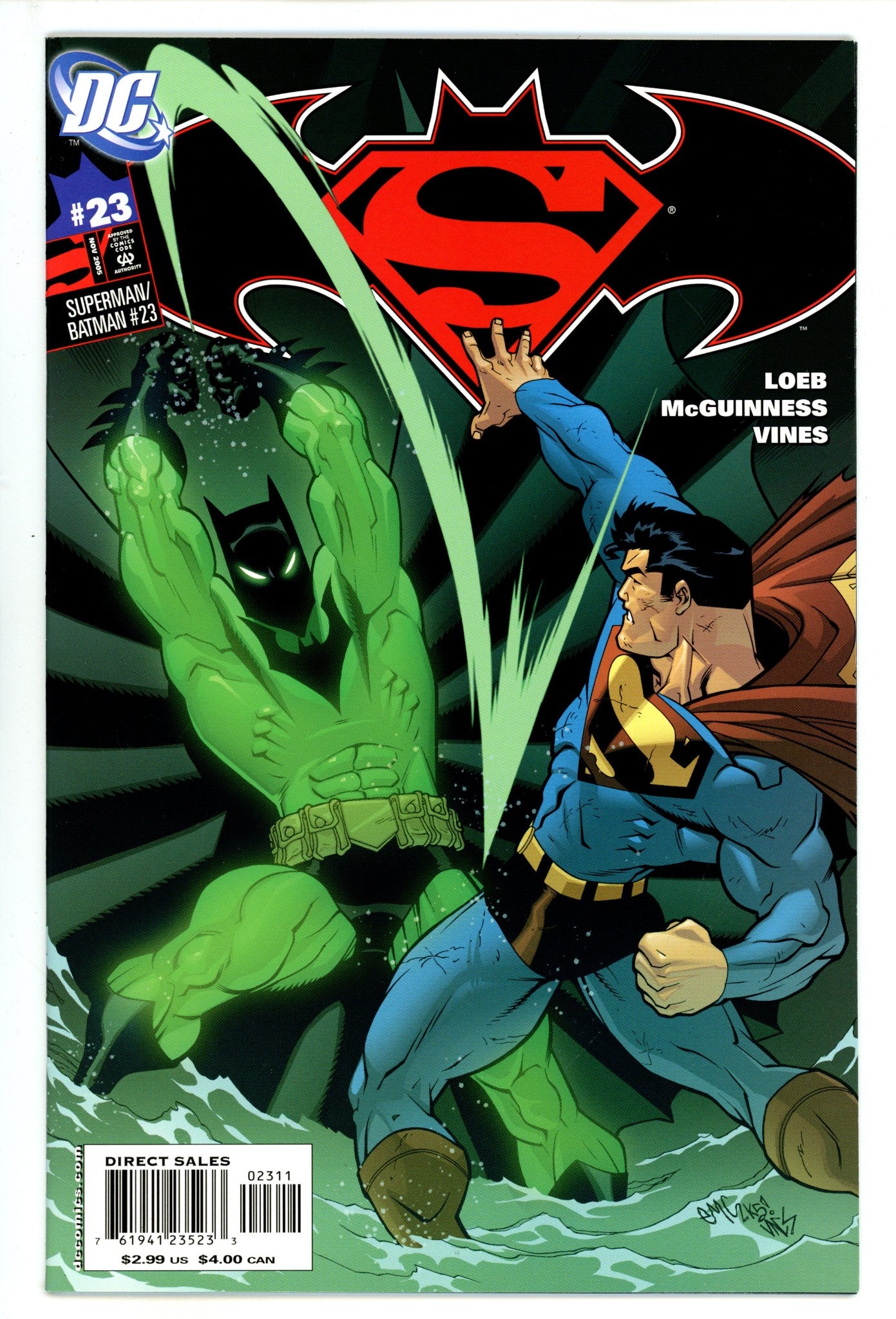 Superman / Batman 23 NM- (9.2) (2005) 