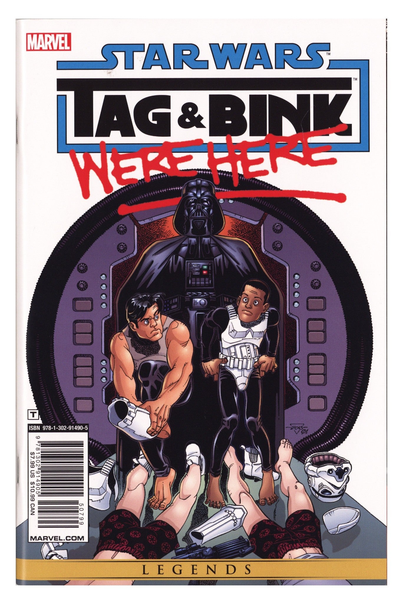 Star Wars: Tag & Bink Were Here   1  High Grade   (2018)        