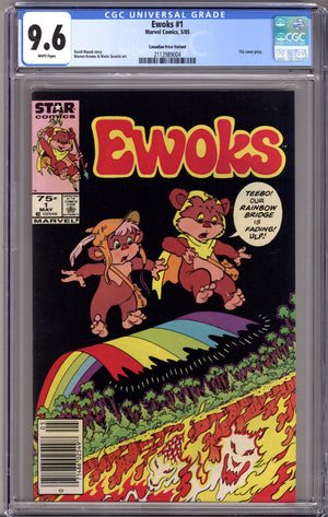 The Ewoks   1 CGC 9.6 (NM+)   (1985)     Canadian Price Variant