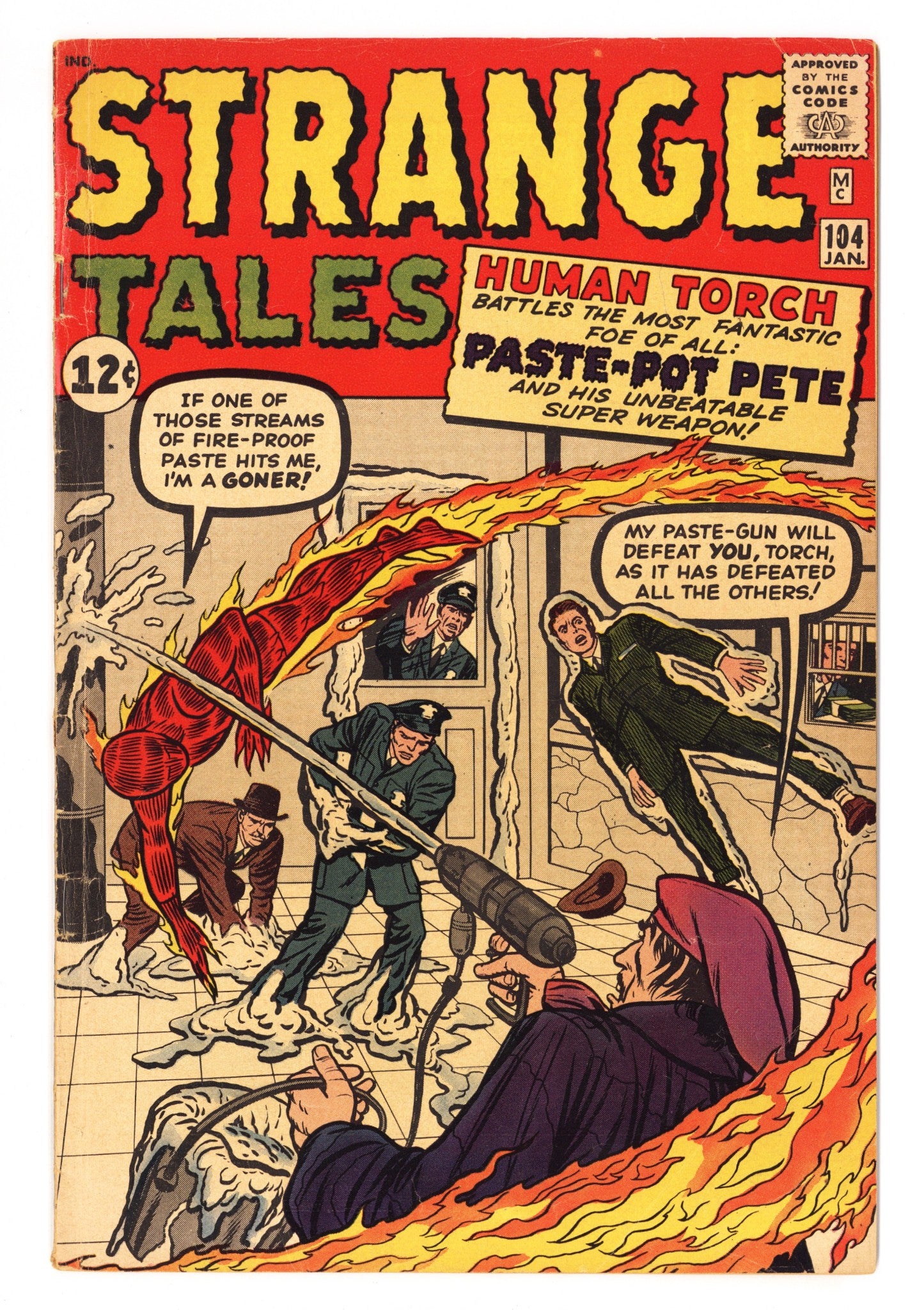 Strange Tales Vol 1 104 VG (4.0) (1963) 