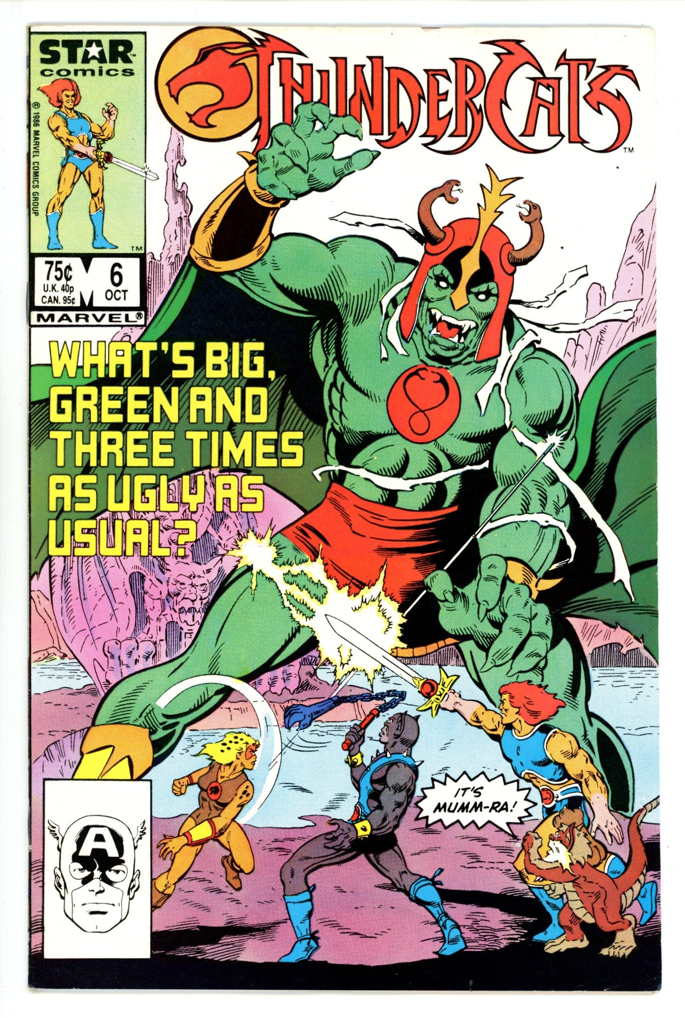 Thundercats 6 FN/VF (7.0) (1986) 
