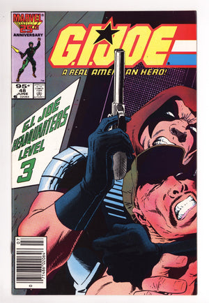 G.I. Joe, A Real American Hero 48 VF/NM (9.0) (1986) Canadian Price Variant