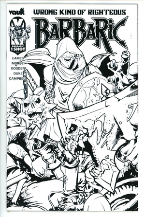 Barbaric Wrong Kind Of Righteous 1 Gooden B&W Incentive Variant NM (2023)
