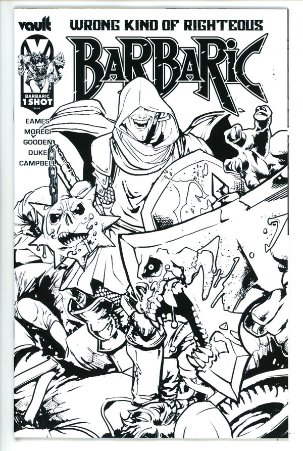 Barbaric Wrong Kind Of Righteous 1 Gooden B&W Incentive Variant NM (2023)