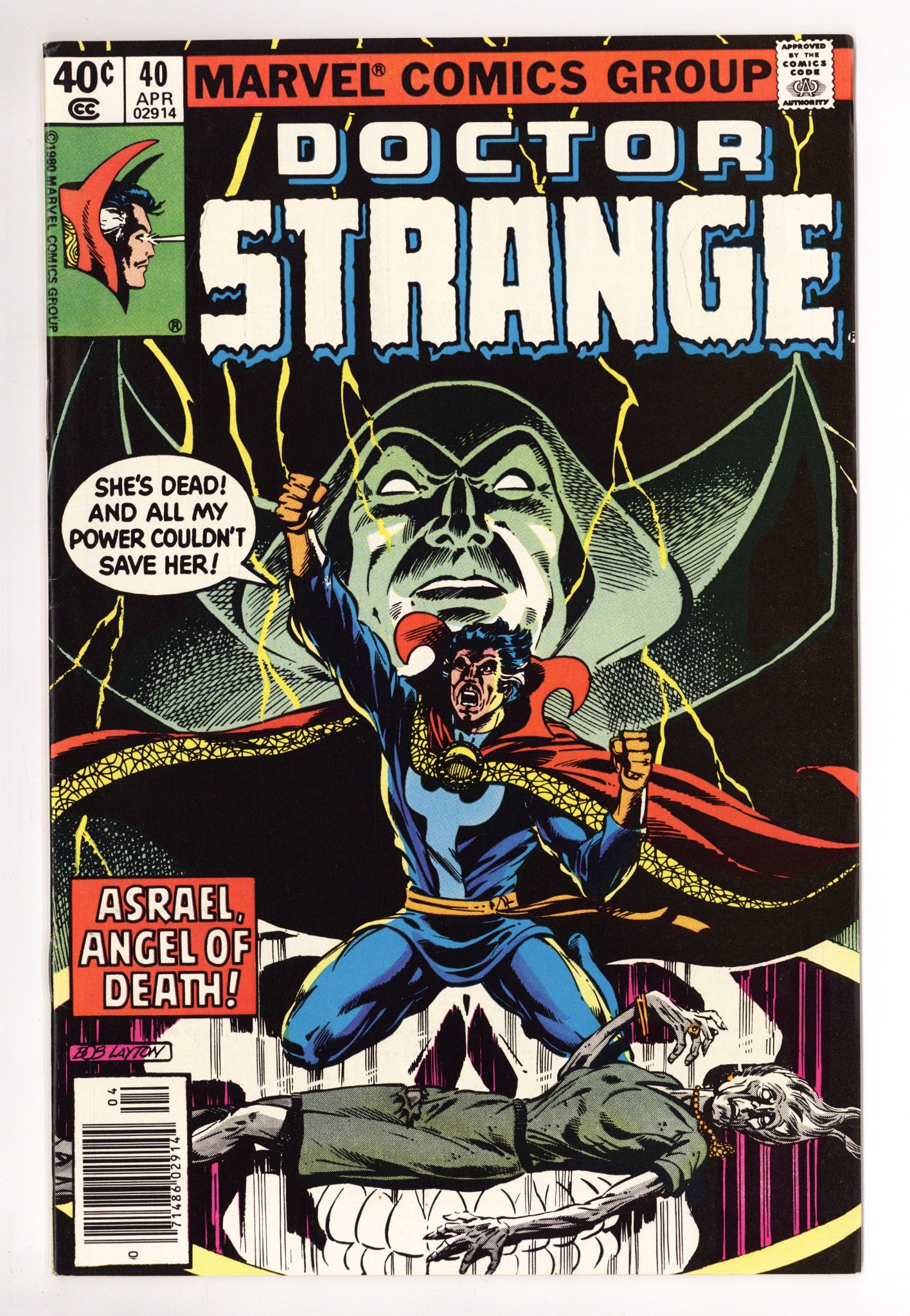 Doctor Strange Vol 2 40 Mid Grade (1980) Newsstand 