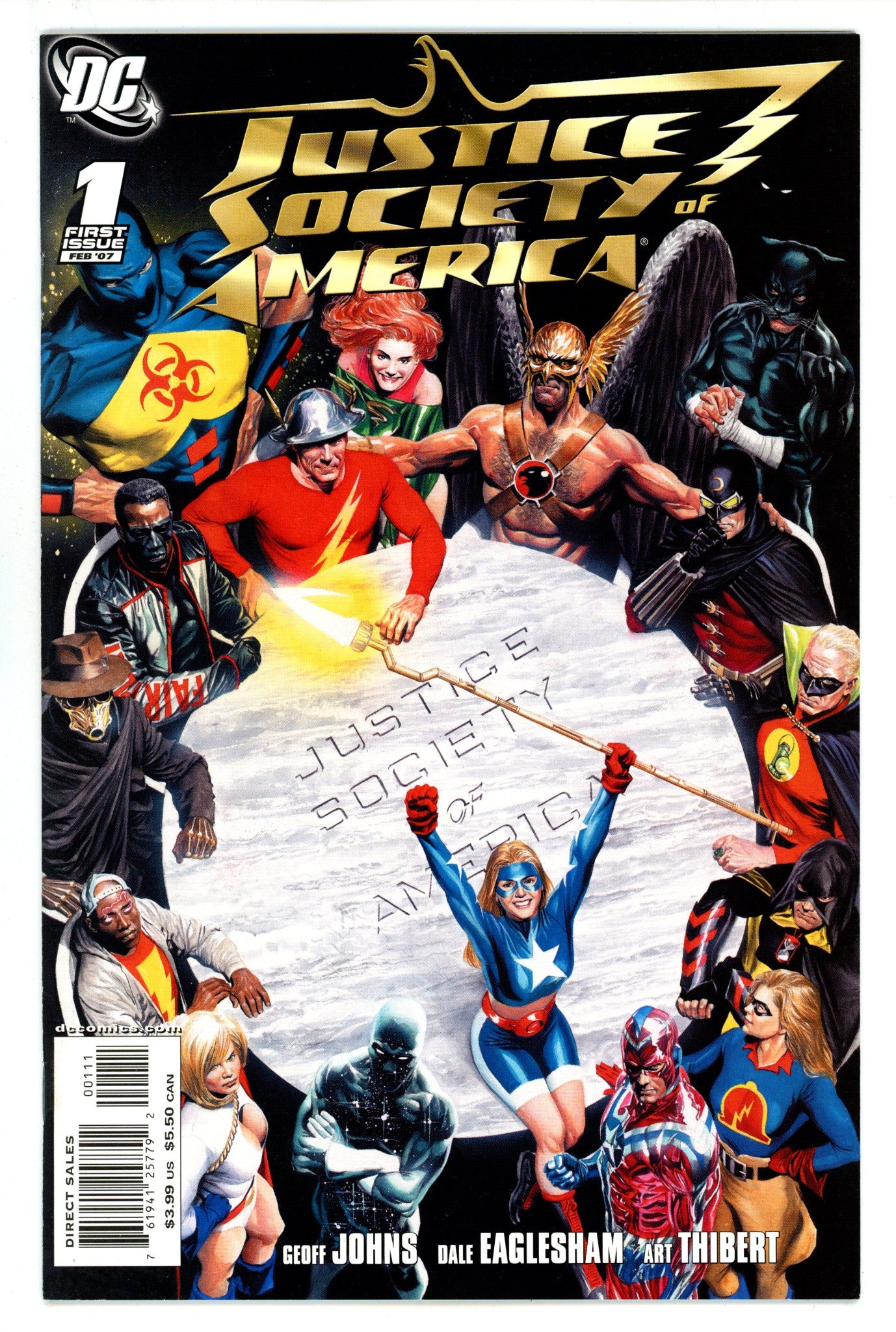 Justice Society of America Vol 3 1 NM- (9.2) (2007) 