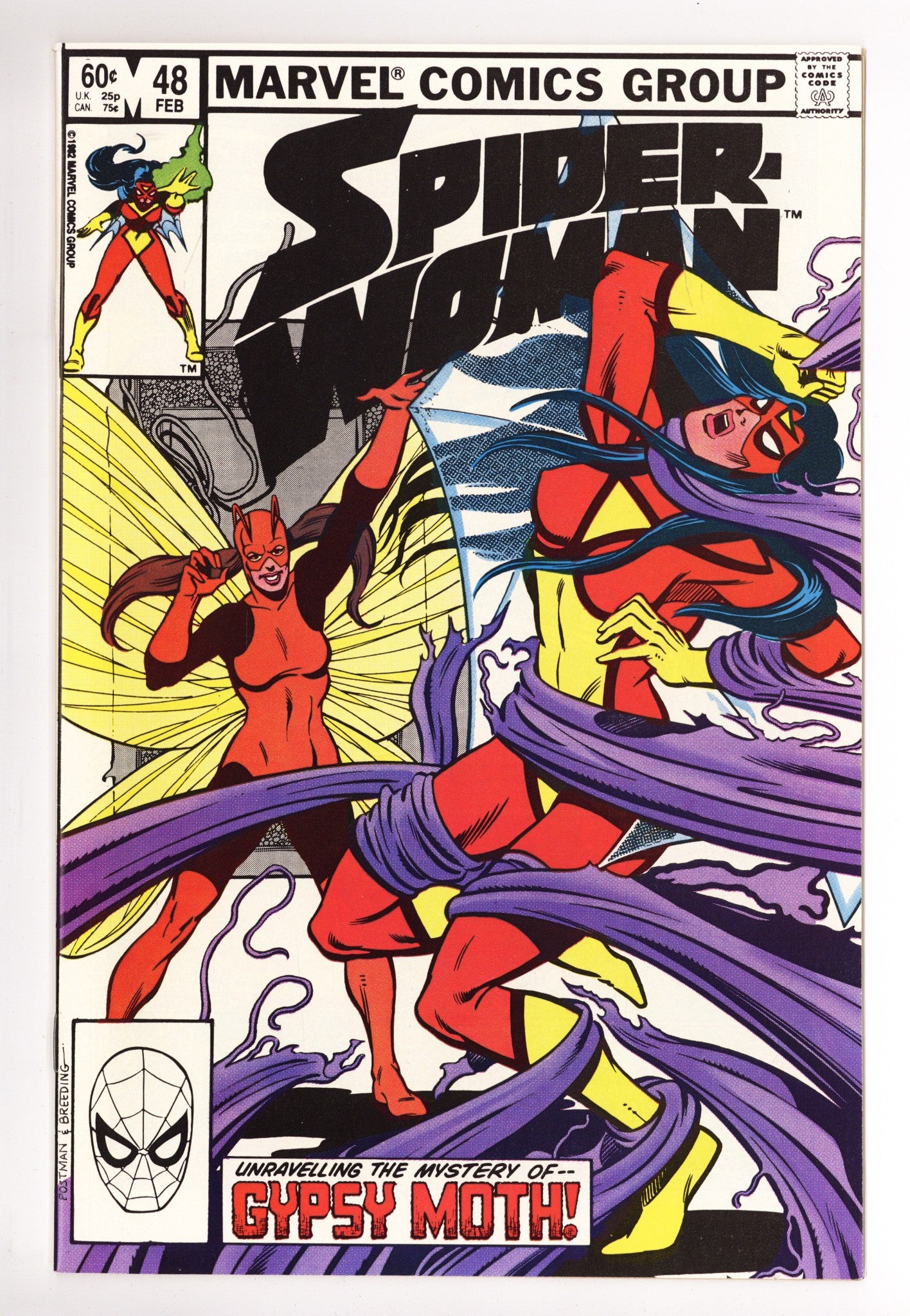 Spider-Woman Vol 1 48 NM (9.4) (1983) 