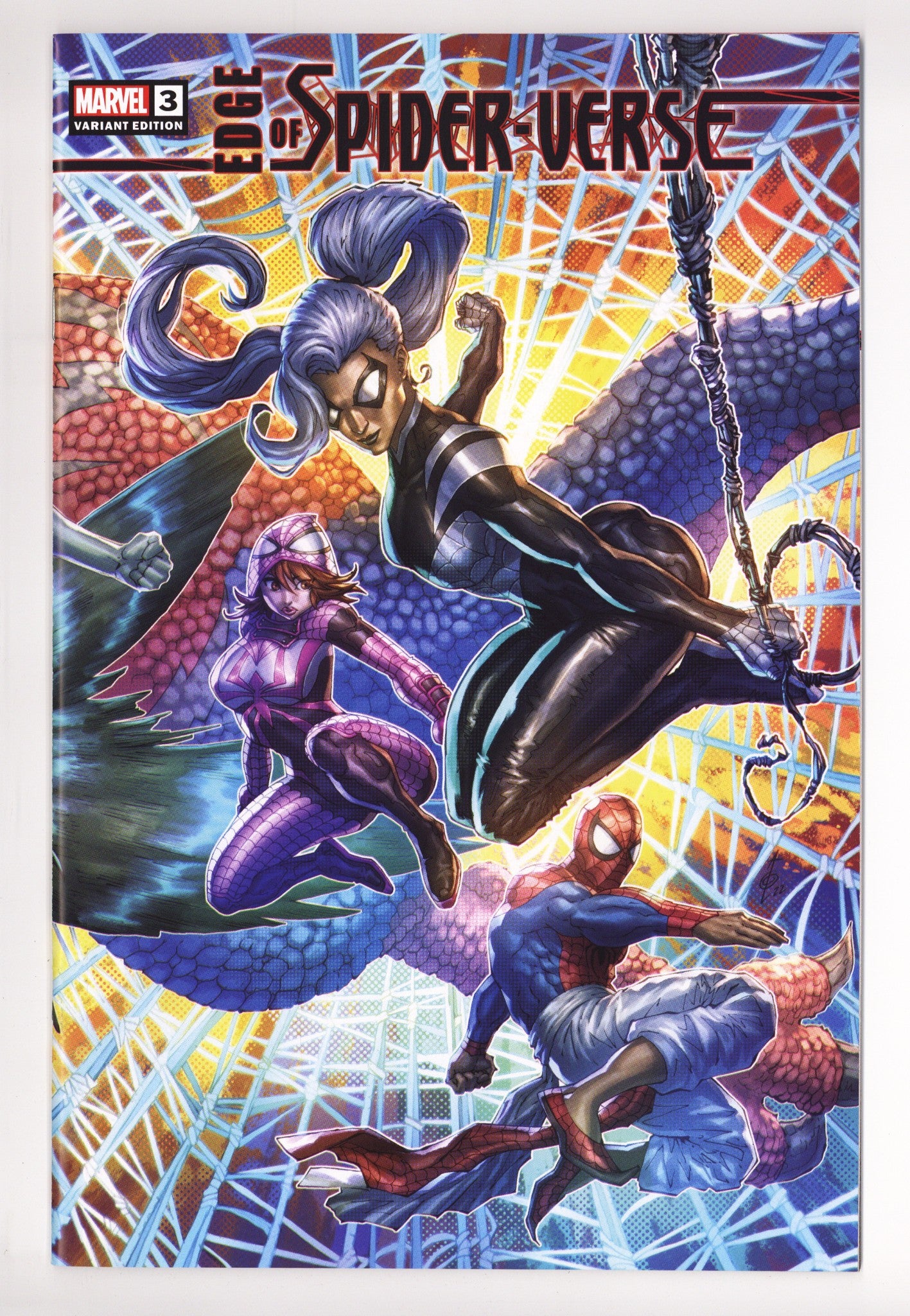 Edge of Spider-Verse Vol 2 3 VF/NM (9.0) (2022) Quah Connecting Exclusive Variant 