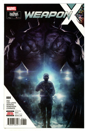 Weapon X Vol 3 8 High Grade (2017)