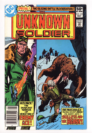 Unknown Soldier Vol 1 251 Mid Grade (1981) Newsstand
