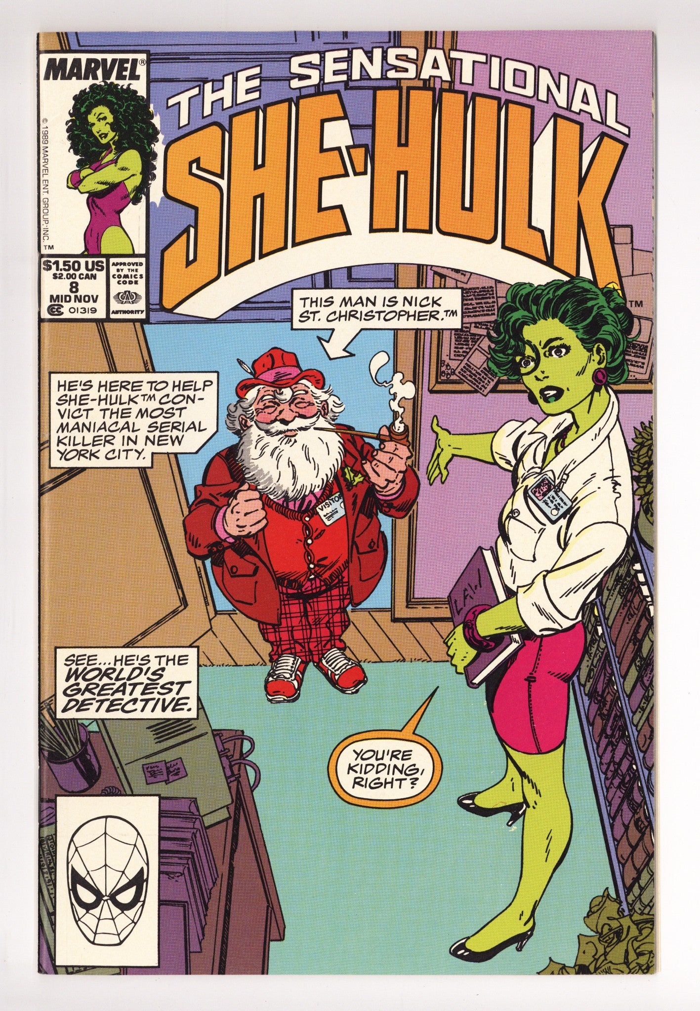 The Sensational She-Hulk Vol 1 8 High Grade (1989) 