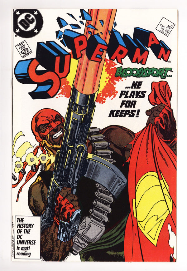 Superman Vol 2 4 NM- (9.2) (1987)