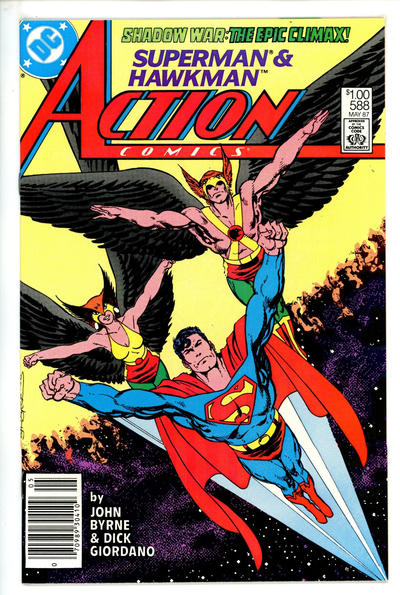 Action Comics Vol 1 588 Canadian Variant NM- (1987)