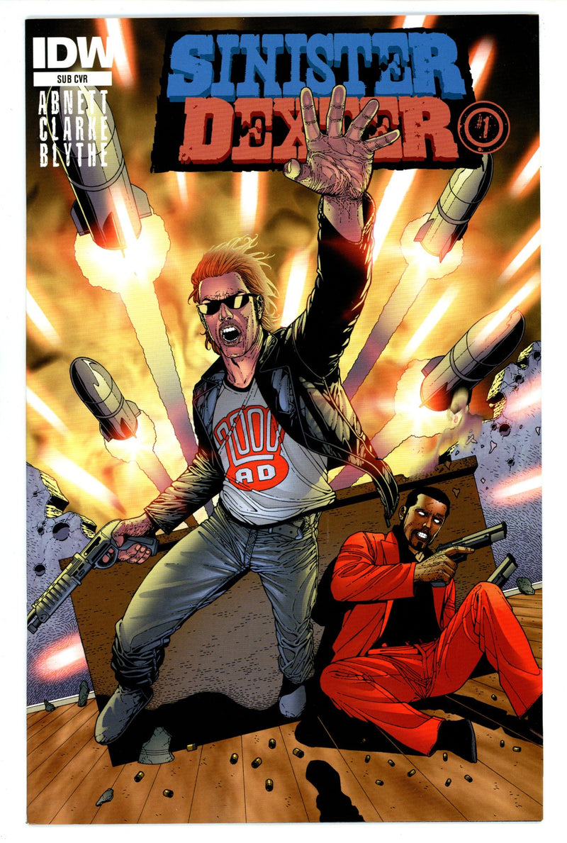 Sinister Dexter 1 High Grade (2013) Clarke Variant 