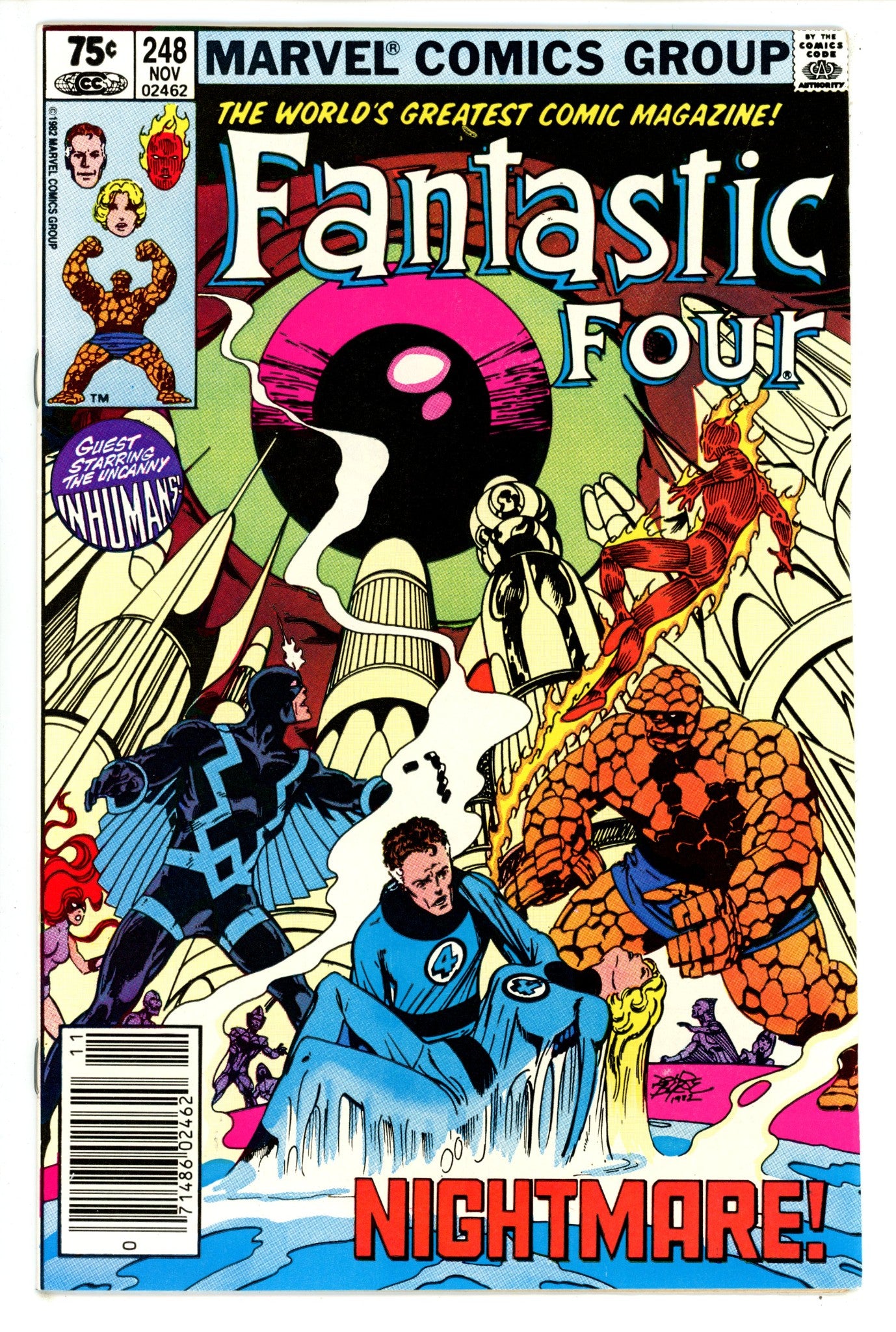Fantastic Four Vol 1 248 Canadian Variant VF- (1982)