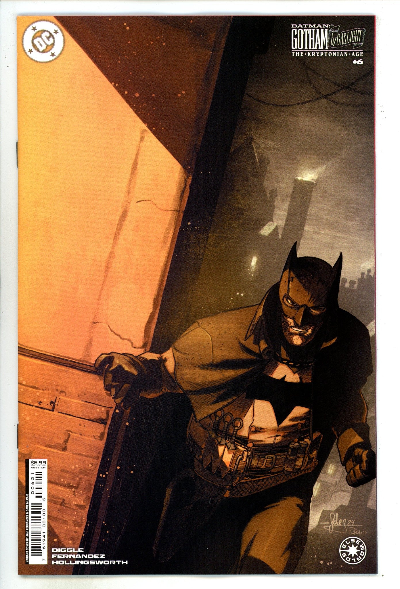 Batman Gotham By Gaslight The Kryptonian Age  6 Fern√°ndez  Variant   (2024)