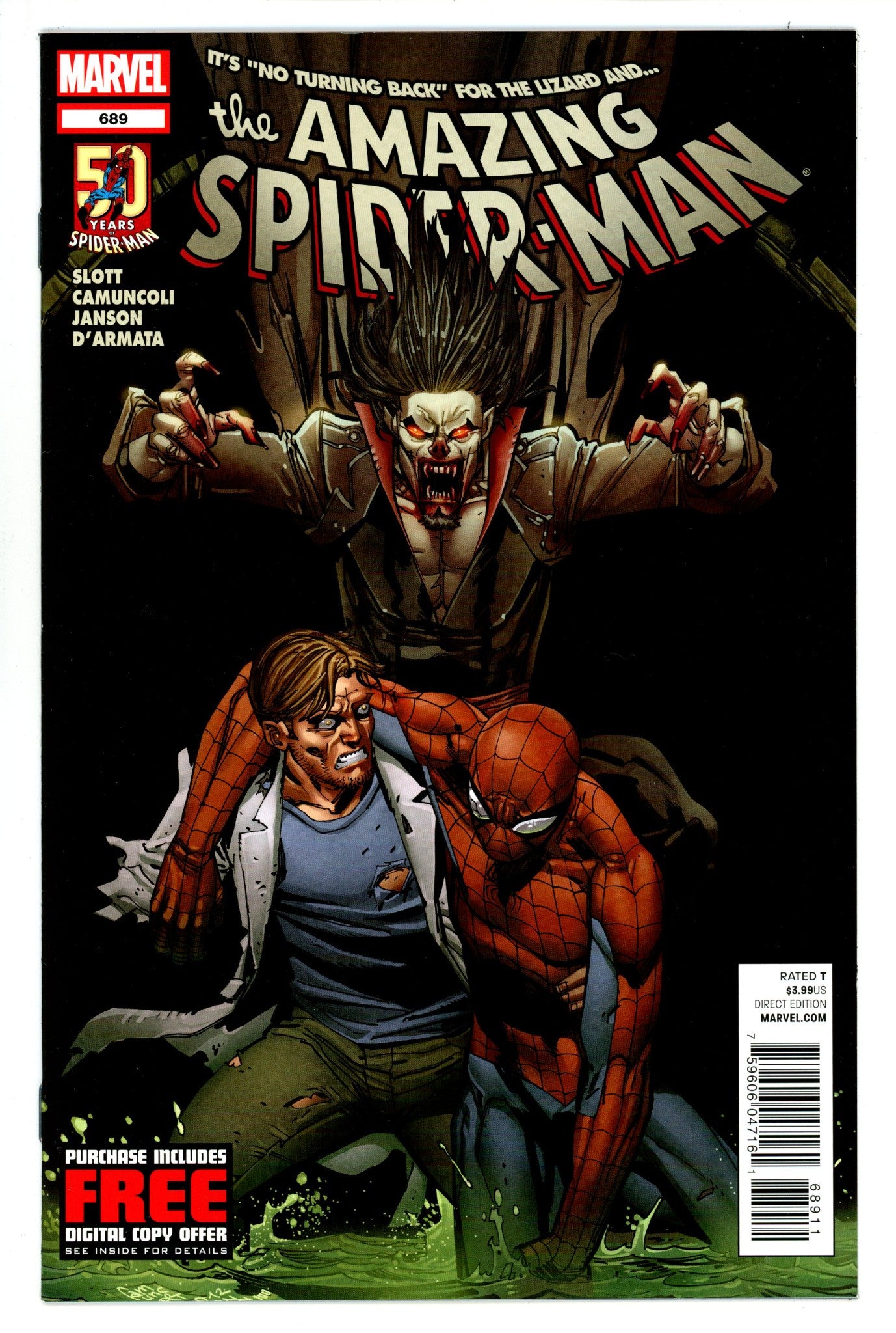 The Amazing Spider-Man Vol 2 689 VF+ (8.5) (2012) 