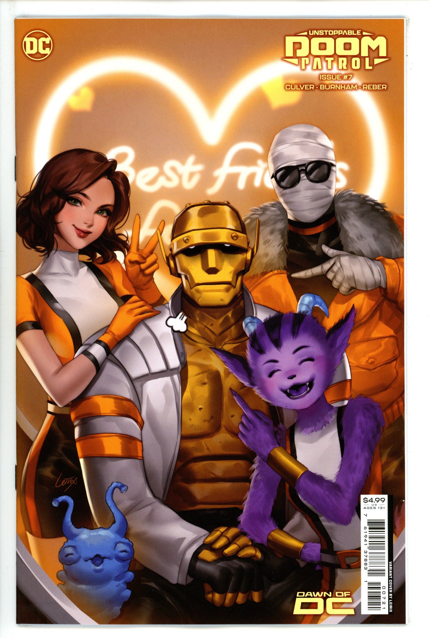 Unstoppable Doom Patrol 7 Leirix Variant (2023)