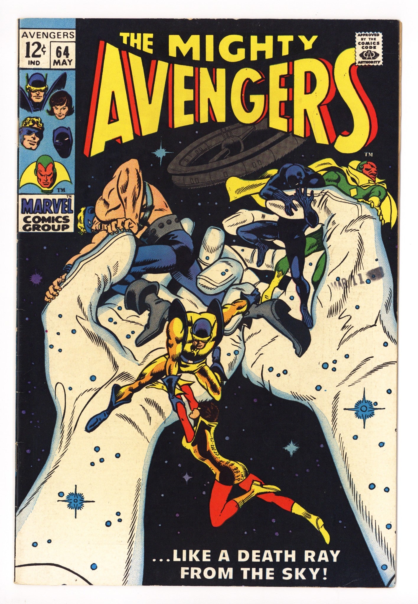 The Avengers Vol 1 64 VF (8.0) (1969) 