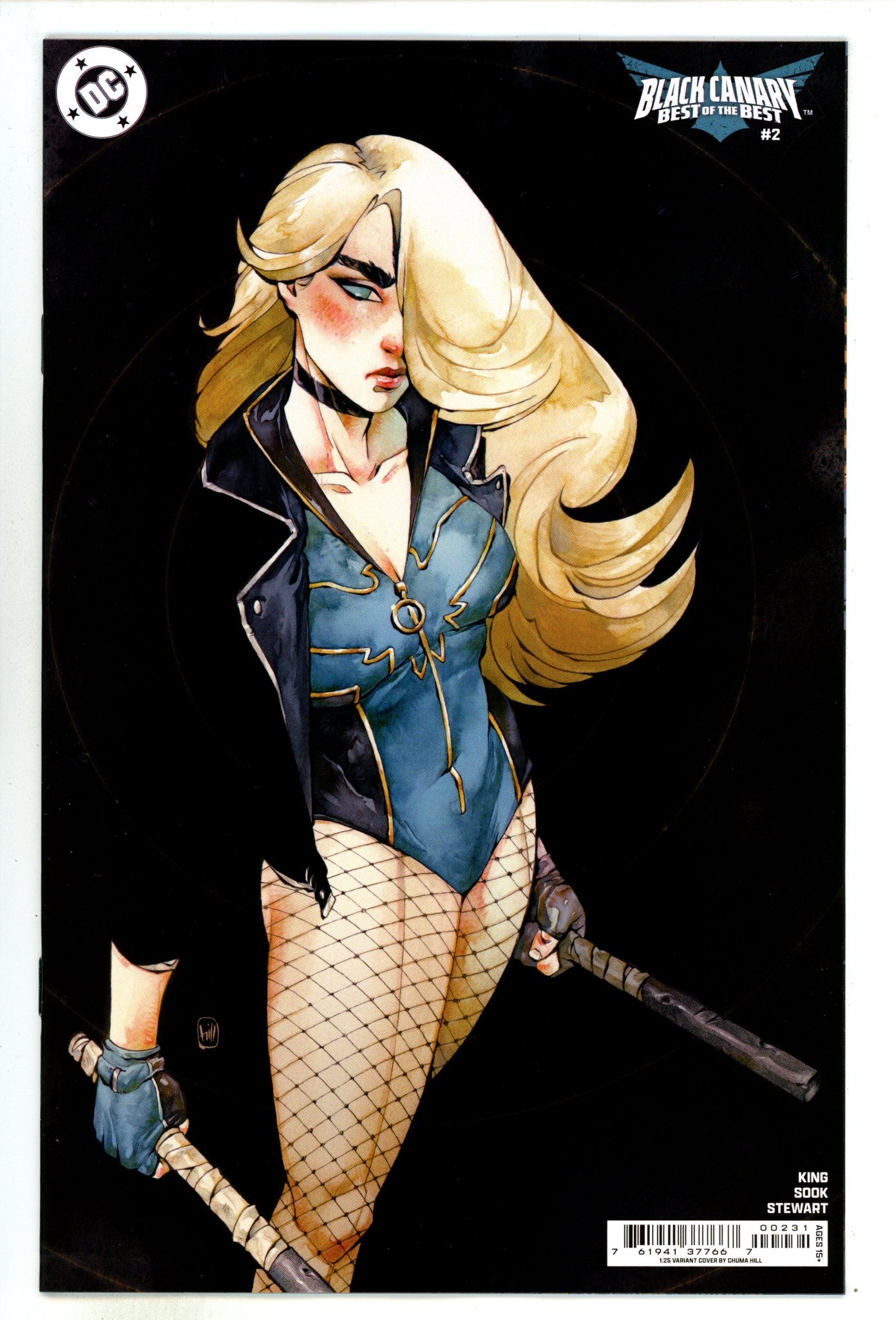 Black Canary Best Of The Best  2 Hill  Incentive Variant NM  (2024)
