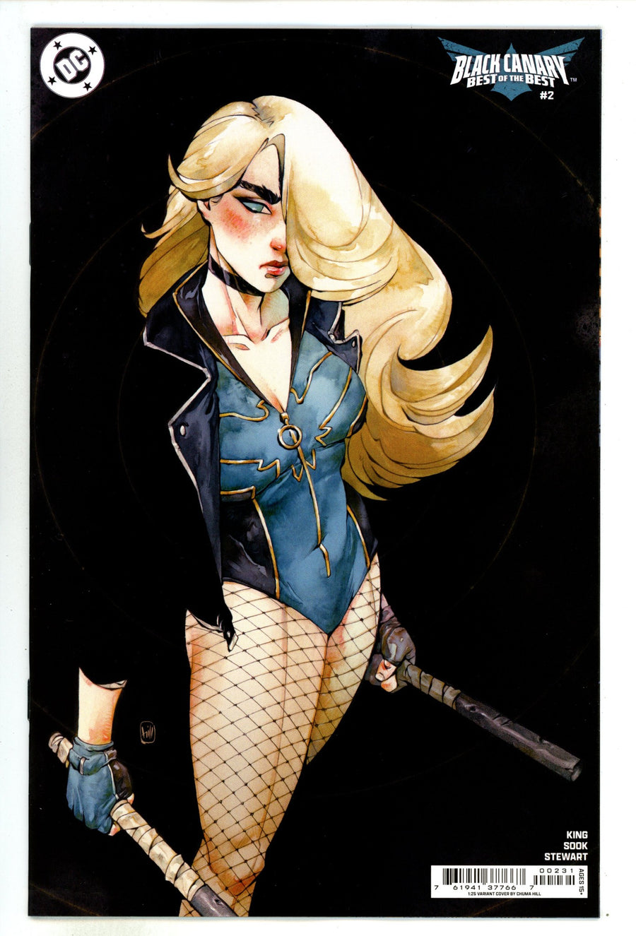 Black Canary Best Of The Best  2 Hill  Incentive Variant NM  (2024)