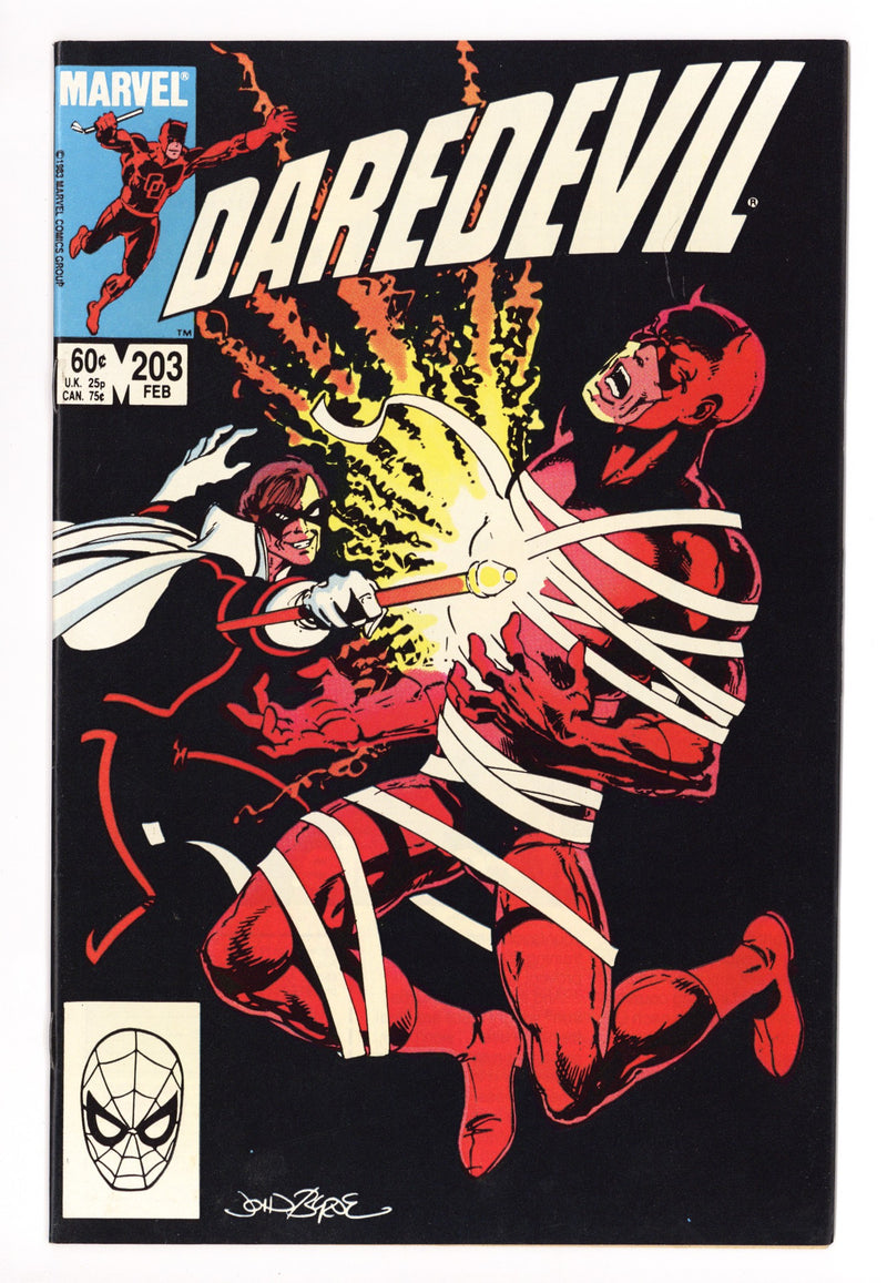 Daredevil Vol 1 203 Mid Grade (1984) 