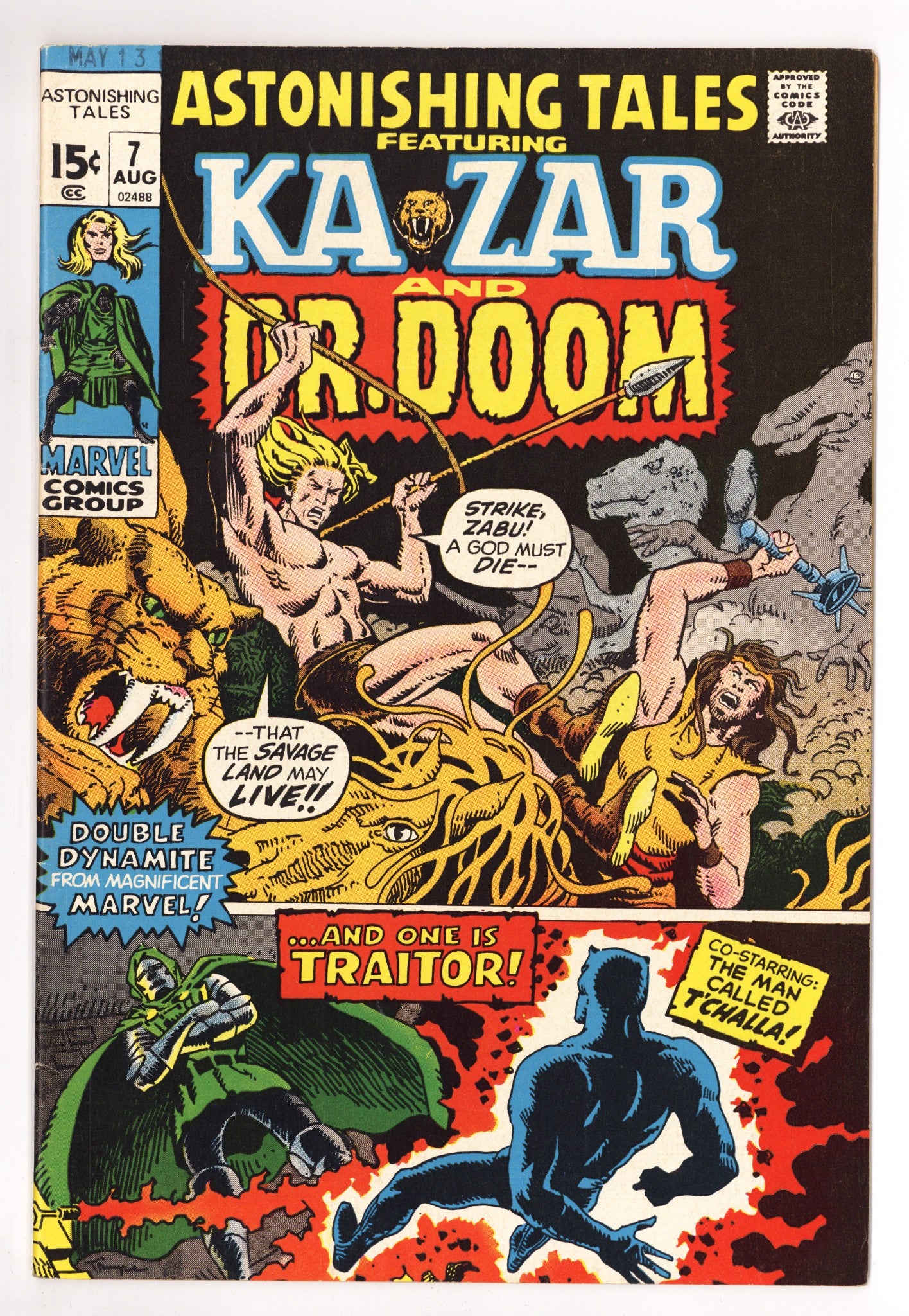 Astonishing Tales Vol 1 7 VF- (7.5) (1971) 