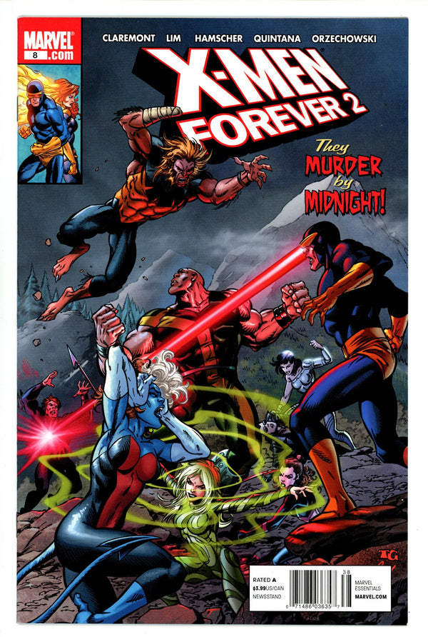X-Men Forever 2 8 VF (8.0) (2010) Newsstand