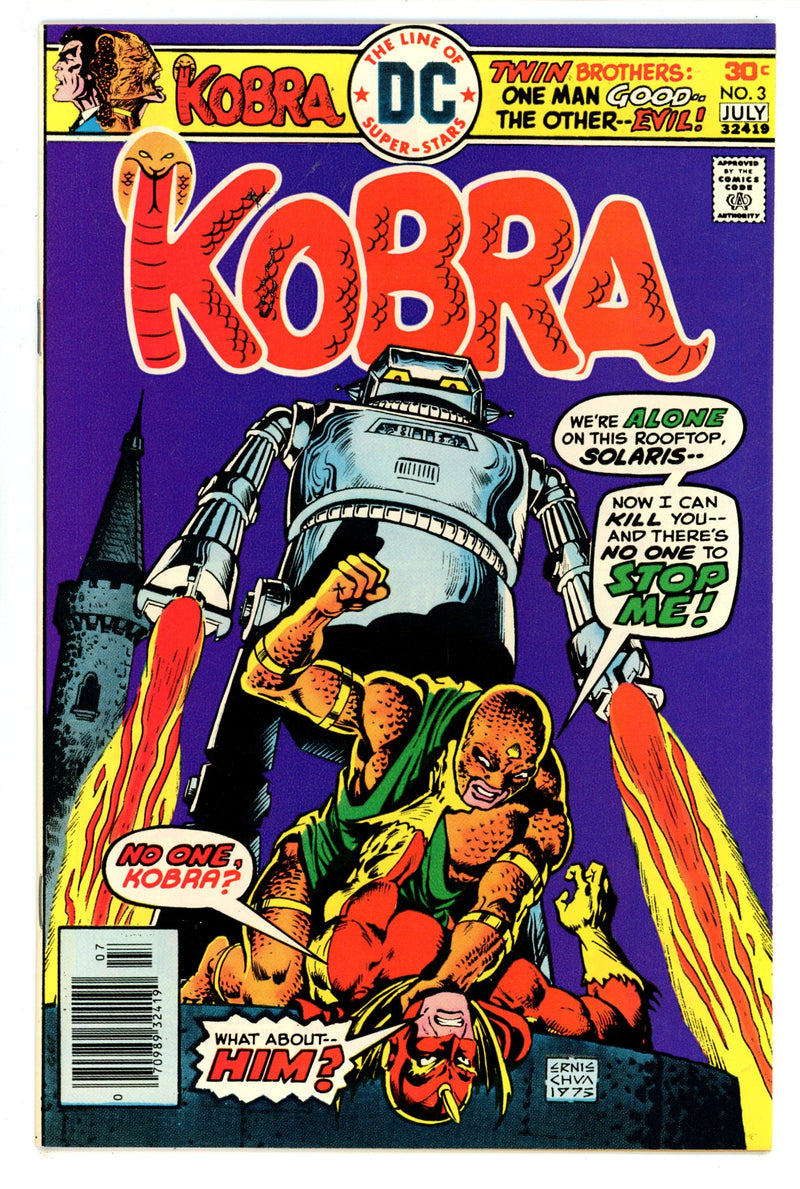 Kobra  3  VF/NM (9.0)  (1976)   