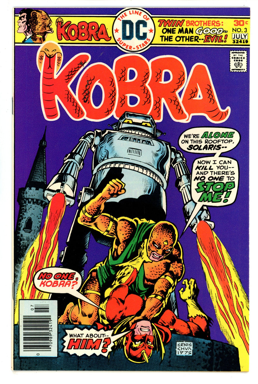 Kobra  3  VF/NM (9.0)  (1976)   