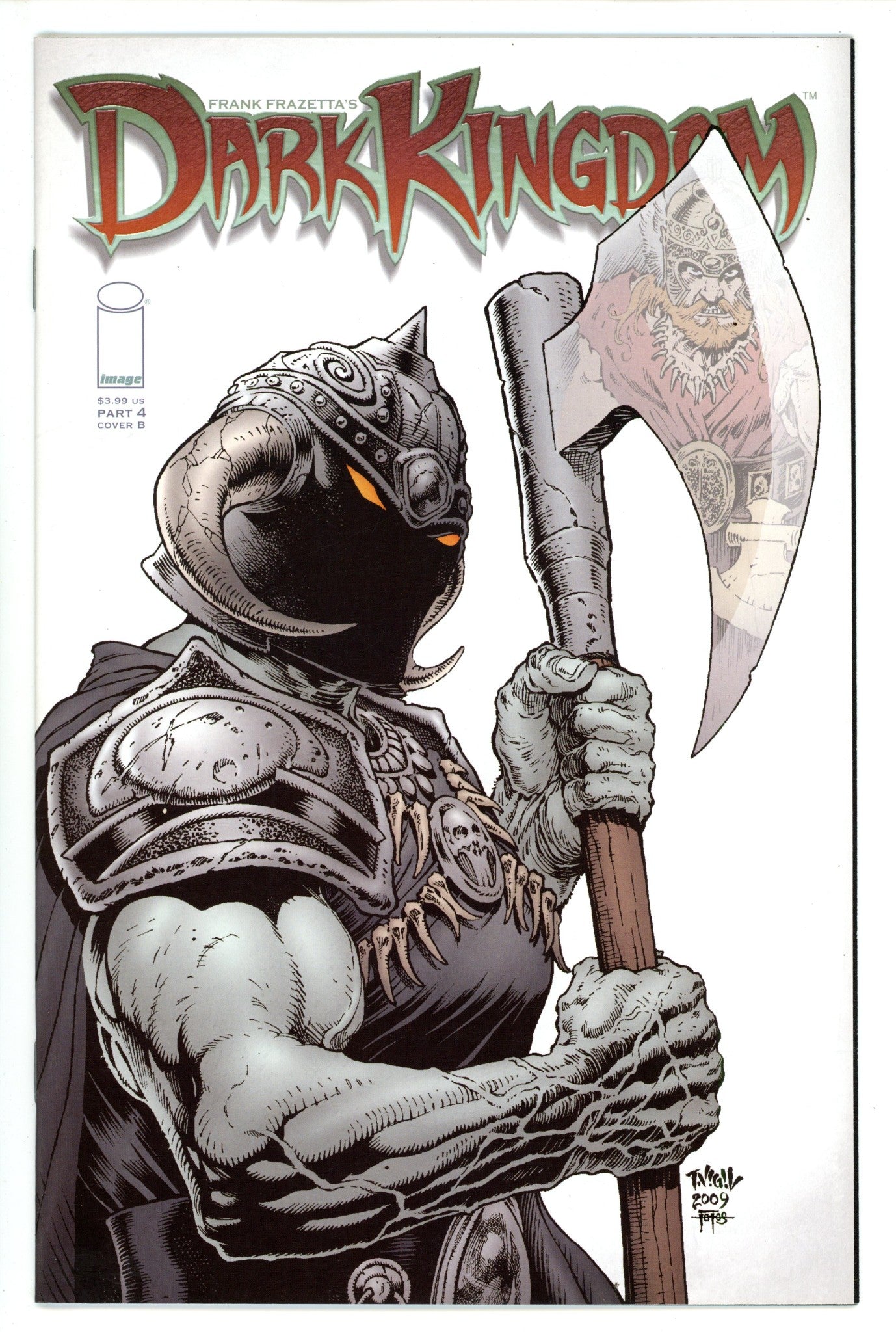 Frank Frazetta's Dark Kingdom 4 NM (9.4) (2010) Vigil Variant 