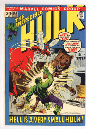 The Incredible Hulk Vol 1 154 VG+ (4.5) (1972)