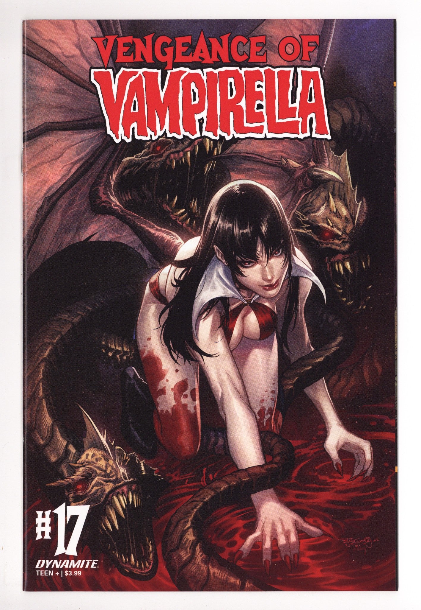 Vengeance of Vampirella Vol 2 17  High Grade   (2021) Segovia     Variant  