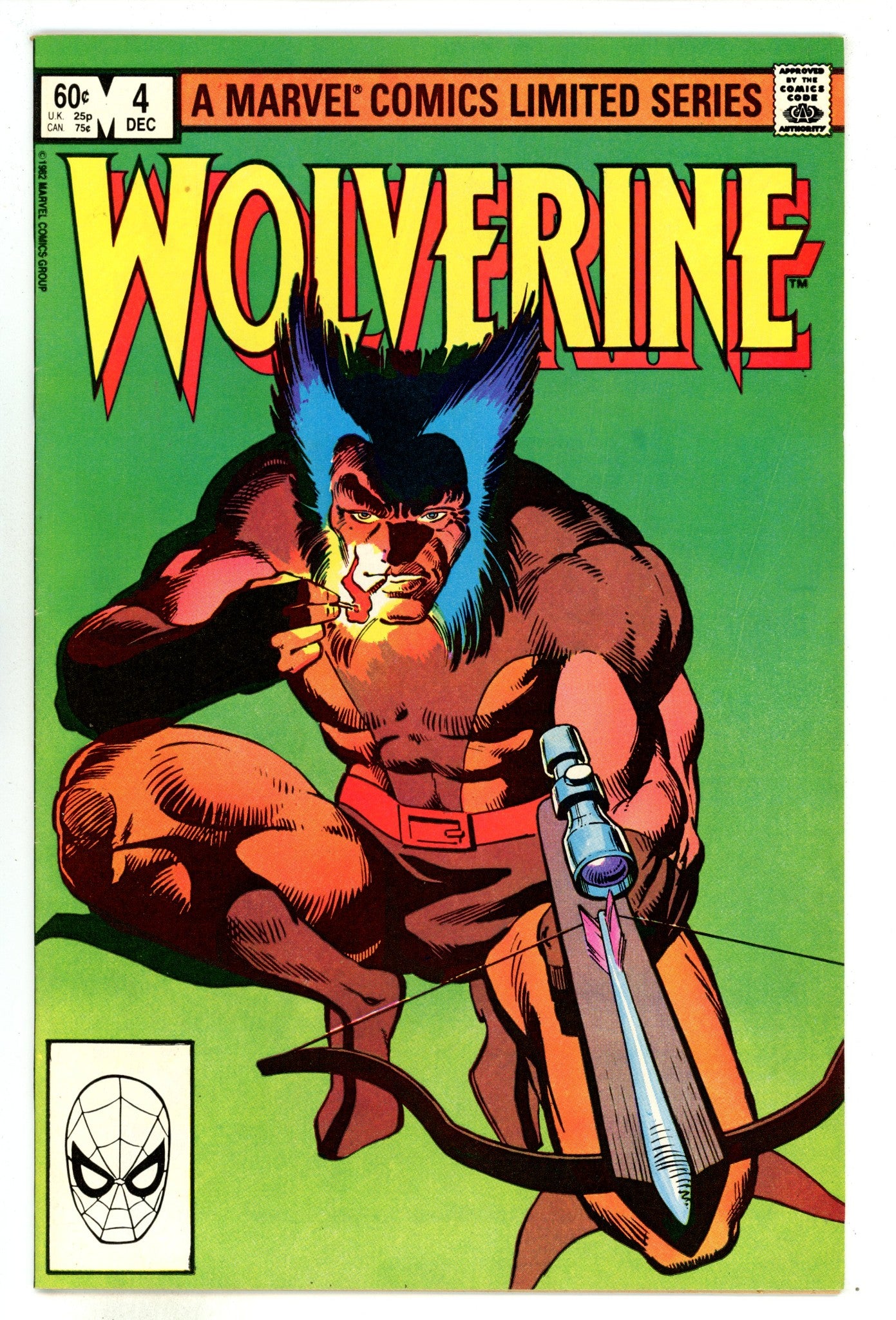 Wolverine Vol 1 4 FN+ (6.5) (1982) 