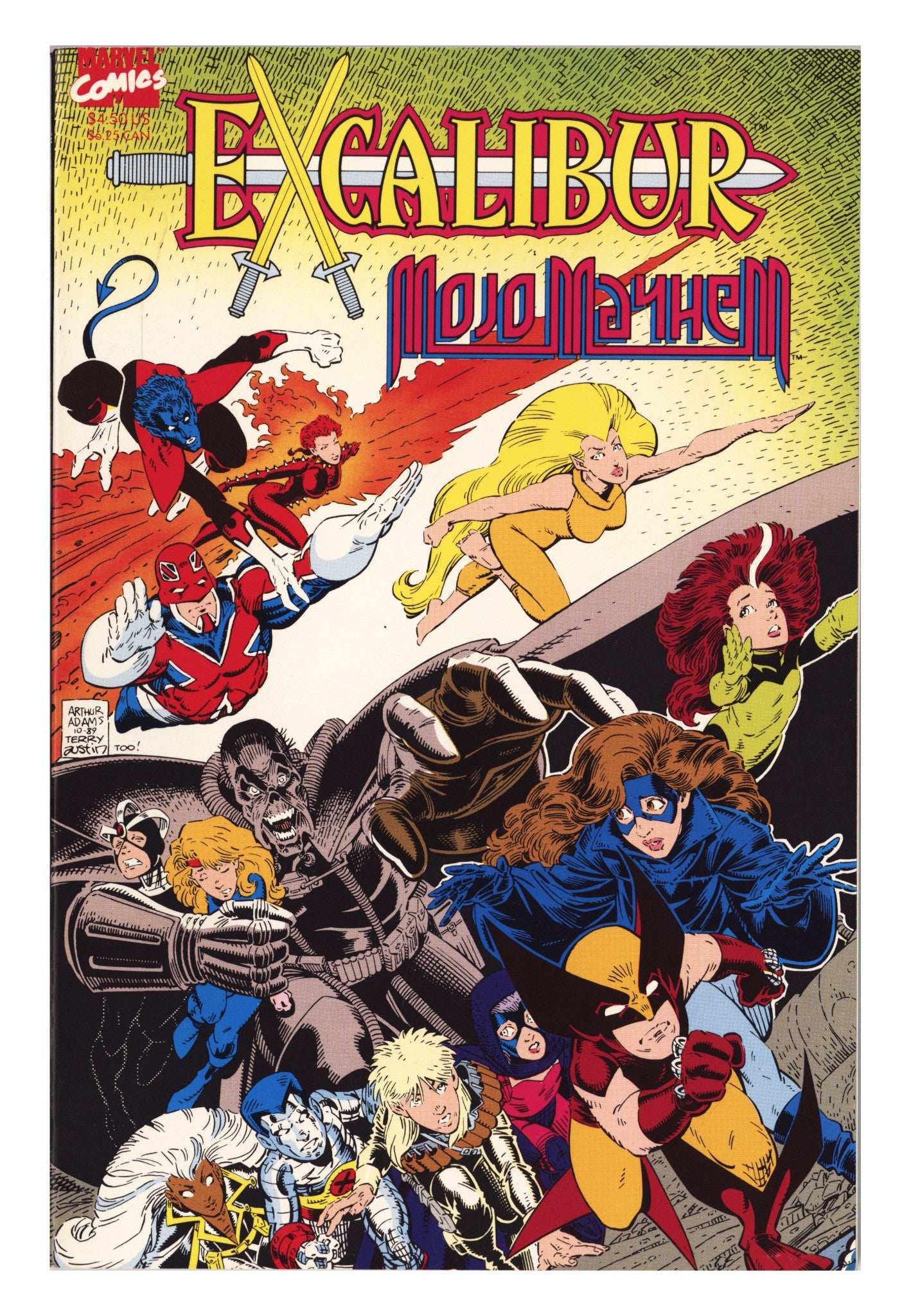 Excalibur: Mojo Mayhem 1 High Grade (1989) 